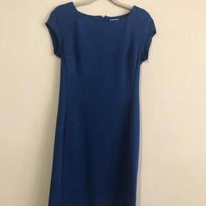 Royal blue dres